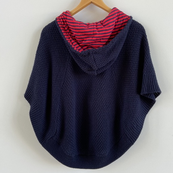 Promod Knit Poncho with Hood - Picture 2 of 16